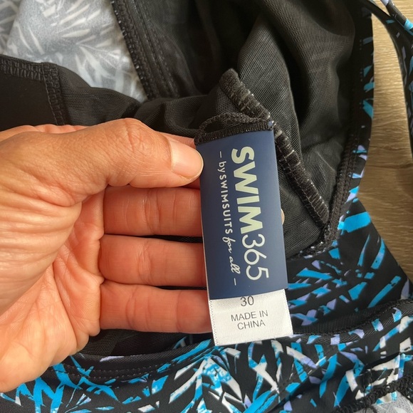 Swim365 Swim Top tropical Blue SZ 30 - Picture 4 of 6